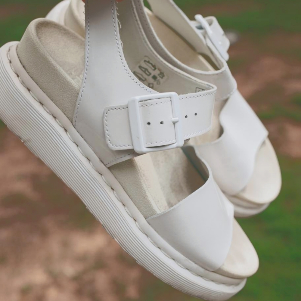 Doc martens platform sandals